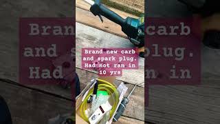 weed eater  lawnmower mechanic carburetor [upl. by Nolra]