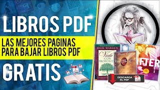 LAS MEJORES PAGINAS PARA DESCARGAR LIBROS EN PDF [upl. by Kristan850]