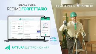 FatturaElettronica APP  1 anno gratis per i FORFETTARI  Elettricista [upl. by Aelam]