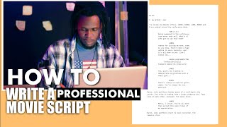 MOVIE SCREENWRITING IN 7MINs  TIPS TRICKS amp TEMPLATES  PROFESSIONAL SCRIPT WRITING MADE SIMPLE [upl. by Fotinas]