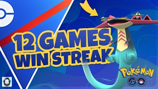 12 games win streak with this Great League team Pokemon GO PvP [upl. by Tiraj]