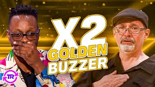 Not One But TWO GOLDEN BUZZERS on AGT 2024 Premiere [upl. by Tra308]