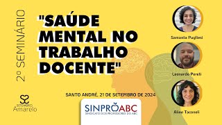 Saúde Mental no Trabalho Docente  2ª Edição [upl. by Asyen]