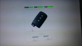 Toyota Smart Key Reset Voxy DST 128bit [upl. by Llenod]