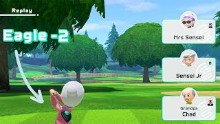 Sensei Grand Prix Round 3 Switch Sports Golf [upl. by Fredie]