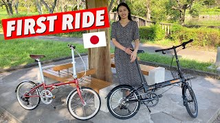 Folding Bike First Ride Review  DAHON HIT Vs DAHON Boardwalk D7 [upl. by Marchal]