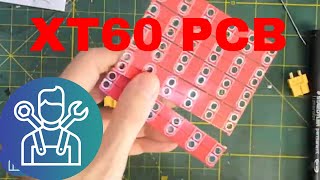 XT60 Battery Connector PCB design [upl. by Rosenwald830]