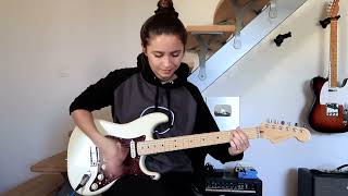 Chloé Rebeiro  Red Hot Chili Peppers  Wet Sand  Guitar Cover [upl. by Wartow]