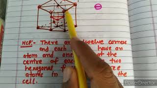 Hexagonal ClosePacked StructureHCP Crystal structure [upl. by Nohtahoj]