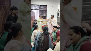 Mahila Sangeetmusicstyle viralvideo sasun Paniya Kaise jaaun geet [upl. by Sidwohl]