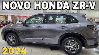 NOVO HONDA ZRV 2024  SUV Maior que HRV Conheça todos os Detalhes [upl. by Aniaj]