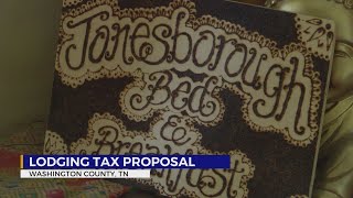 Lodging tax up for vote in Washington County Tenn [upl. by Tombaugh709]