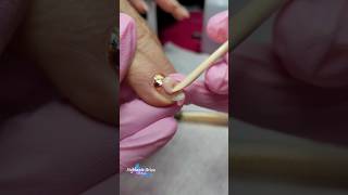 encapsulado con polygel y esmaltado semipermanente naildesigntutorial nailarttutorial naildesign [upl. by Drofwarc738]