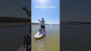 Stand Up Fishing on the Hobie Lynx Kayak [upl. by Tnert94]