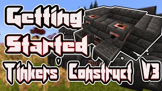 Getting Started With Tinkers Construct 118 Forge Melter Controller Easy To Follow Tutorial [upl. by Clovah]