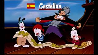 Animaniacs  The ballad of Magellan Multilanguage [upl. by Airtemed]