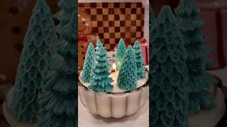 winter diy candle❄️🌲☃️candle diy candlemaking aesthetic christmas [upl. by Kilby773]