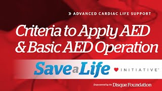 5c Criteria to Apply AED and Basic AED Operation 2024 [upl. by Ellehcrad]