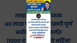 लाडकी बहीण योजना पैसे कधी येणार  Ladki Bahini Yojana new update  Maharashtra new Chief Minister [upl. by Irrol]