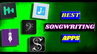 Best Songwriting Apps for Android and iOS in 2024 [upl. by Hosfmann455]