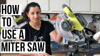 How to use a Miter Saw  A complete beginners guide [upl. by Yoong674]