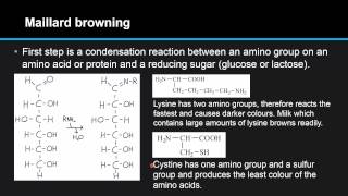 F46 Compare the two processes of nonenzymatic browning Maillard reaction and caramelization [upl. by Vittorio412]