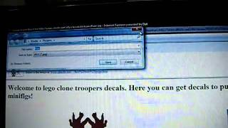 How to make Lego Star Wars Clone Trooper Decals Tutorial [upl. by Enrica]