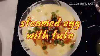 How to cook Steamed Egg with Tufo [upl. by Stroup]