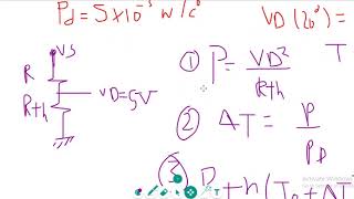 Thermistor Example 1 شرح وحل [upl. by Tarabar]