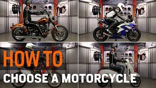 Motorcycle Types for Beginners  How to Choose at RevZillacom [upl. by Holofernes]