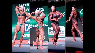 Female Bodybuilding Lisa Cross and Alina Popa 2018 Tampa Pro [upl. by Hgielrebma919]