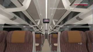 Nuovo Frecciarossa il video di Giugiaro [upl. by Philly784]