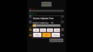 How to Adjust Android Phone Screen Contrast Brightness and Colors [upl. by Lichter]