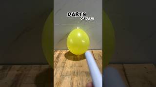 HOW TO MAKE DARTS WITH PAPER  EASY PAPER ORIGAMI DARTS TUTORIAL STEP BY STEP  shorts darts [upl. by Slack]