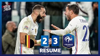 Belgique 23 France le résumé  Demi Finale UEFA Nations League I FFF 2021 [upl. by Adroj]