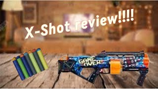 xshot review funny blaster nerf gun [upl. by Eba]