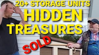 OWNER WANTED UNIT BACK see why  Live Abandon Storage Auction 20 Lockers  Everything goes CHEAP [upl. by Damick]