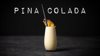 The Best PINA COLADA Ive Ever Tasted Essential Cocktails 4550 [upl. by Den]