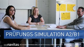 mündliche Prüfung A2B1 Skalierte DTZPrüfung  Simulation [upl. by Debi737]