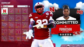 College Football 25 Road to Glory  5 Star Running Back FIRST GAME AS A STARTER AT NEBRASKA [upl. by Oretos]