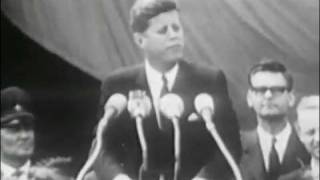 John F Kennedy Speech in West Berlin [upl. by Daitzman609]