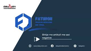 8FATURON  Shitje me artikull me sasi negative [upl. by Haneekas]