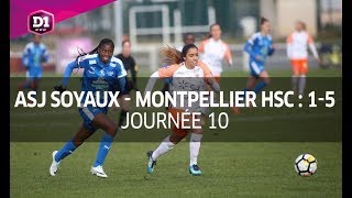 J10  ASJ Soyaux  Montpellier HSC 15 le résumé [upl. by Enitsed294]