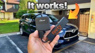 Ottocast TV Mate  Use Any TV Stick On Your Car with Factory CarPlay [upl. by Fanni]