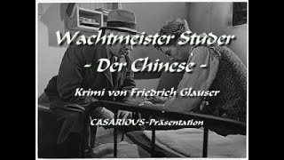 Wachtmeister Studer  Der Chinese Krimihsp [upl. by Akiria]