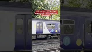 northernrail services arriving and department levenshulme station class323 class150 [upl. by Guyon]