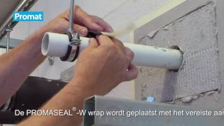 Montageinstructie  Alupex leiding 50 mm met PROMASTOP® CC en PROMASTOP® W [upl. by Ossie11]