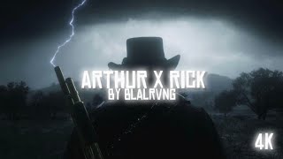 Arthur Morgan X Rick Grimes  4K Edit  RDR2  TWD [upl. by Earahc]