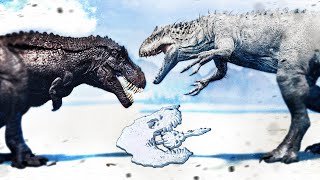 Indominus Rex Comes to The Isle amp Hunts Hypos shorts [upl. by Keely]