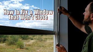 How to Fix a Single Hung Sliding Window  Removing the Channel Balance For Repair or Replacement [upl. by Noellyn533]